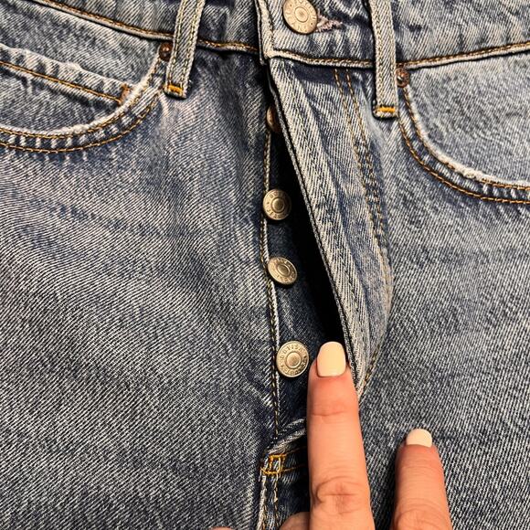 Boyish The Bradley Bermuda Jean Shorts in Rio Bravo NWT 26 - Picture 9 of 12